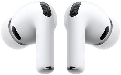 Apple AirPods Pro 3 Wireless Earbuds, Active Noise Cancellation, Live Translation, Heart Rate Sensing, Hearing Aid Feature, Bluetooth Headphones, Spatial Audio, High-Fidelity Sound, USB-C Charging