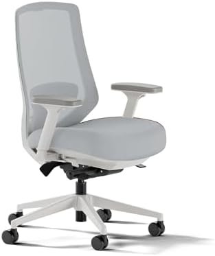 Branch Ergonomic Chair Pro, Mesh Office Chair with 14 Points of Adjustment | Height, Depth and Tilt Adjustable, 5D Armrests, Forward Tilt, Smooth Recline, and Lumbar Support, Mineral