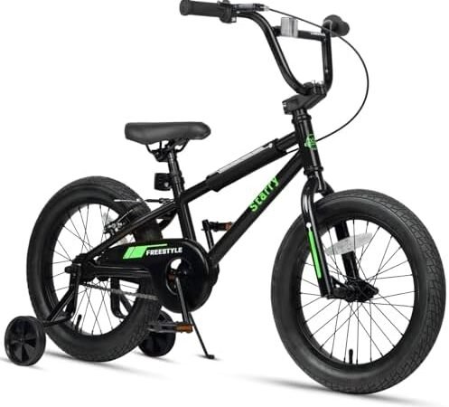 cubsala 12 14 16 18 Inch Kids Bike BMX Style Bicycle with Training Wheels Coaster Brake for 2-10 Years Old Toddlers Boys Girls Multiple Colors